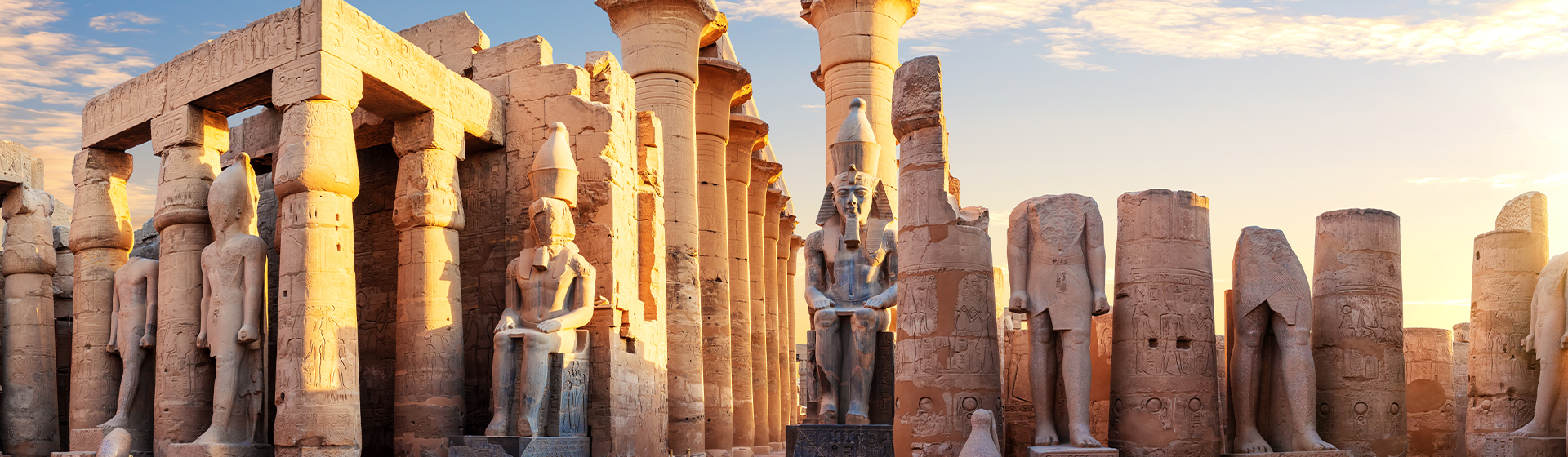 image temple de Louxor en Egypte