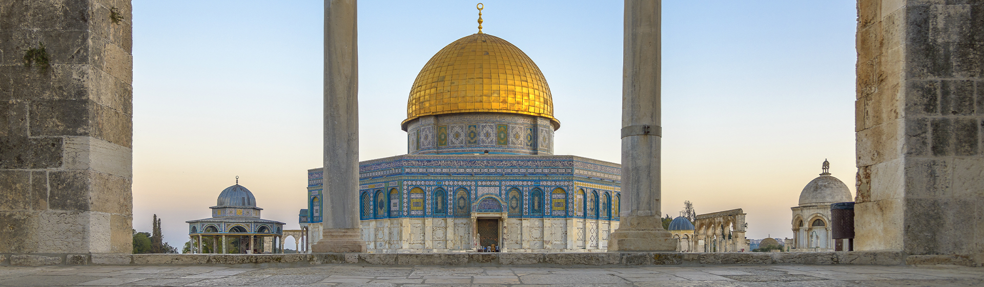 image du Mont du Temple qui est le lieu le plus sacré du judaïsme car c'est le site sur lequel se trouvait le temple de Jérusalem