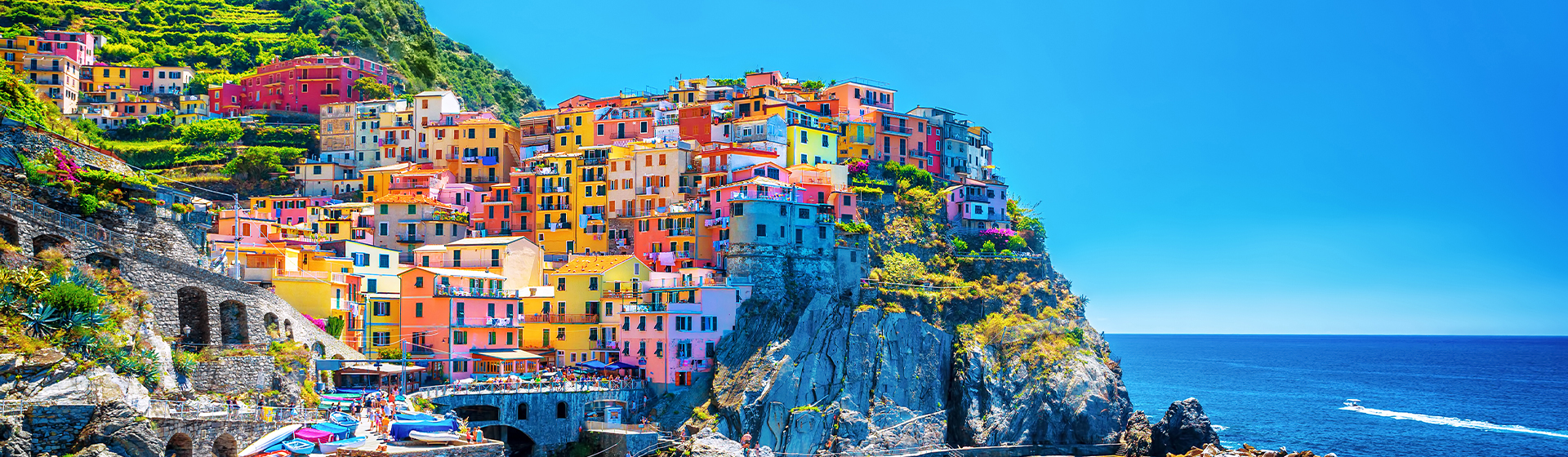Capri maisons colorées