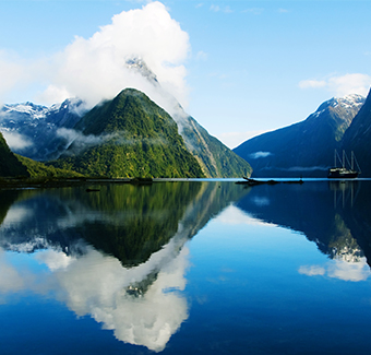 image du Fiordland qui est le plus grand parc national du pays