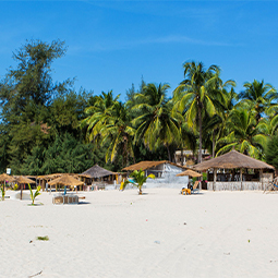 image du Cap Skirring et sa magnifique plage de sable blanc