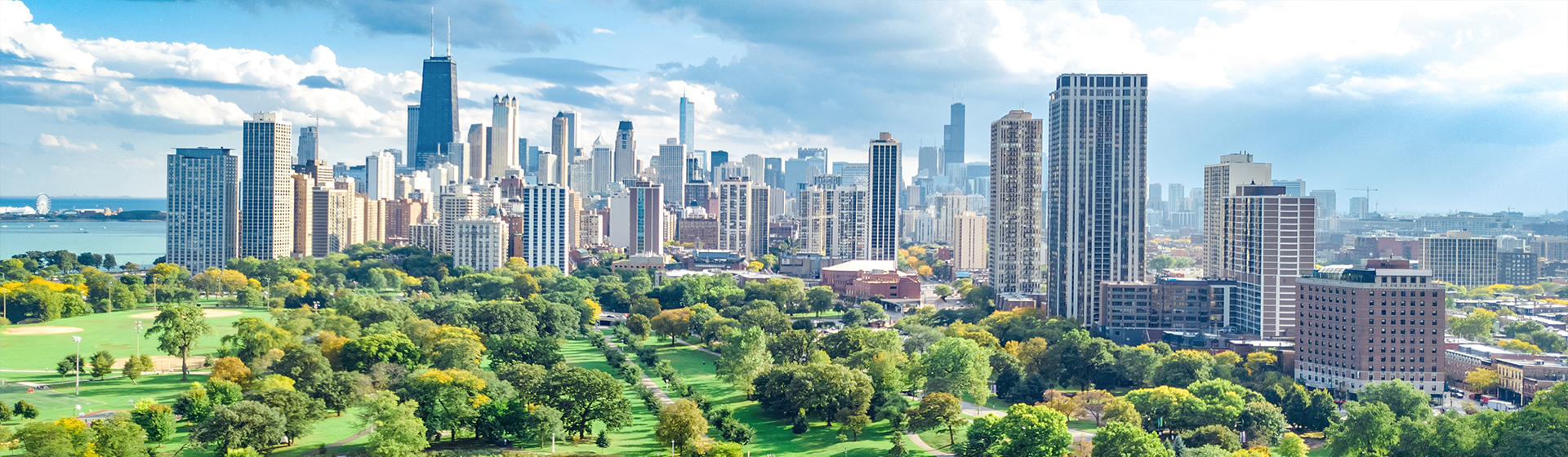 central park et buildings de New York