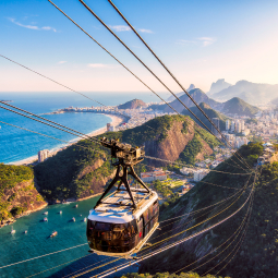images du téléphérique de Rio donnant vue sur toute la ville